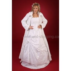 Pitkä morsiamen takkeja