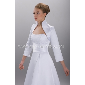 Bolero morsian satiini