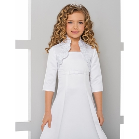 Bolero satiinia pitsia Ensimmäinen ehtoollinen