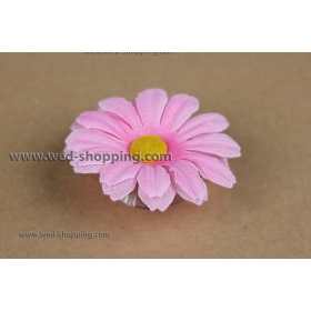 Pinkki päivänkakkaran imukupit häät auton sisustus