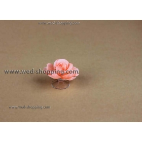 Peach ruusuja imukupit häät auton sisustus