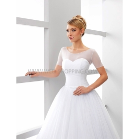 Stretch-tylliä bolero lyhyet hihat