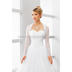 Stretch pitsi morsiamen bolero häihin