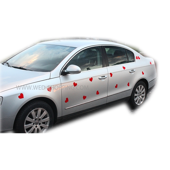 Autokoristeet magneettinen tarra hertta