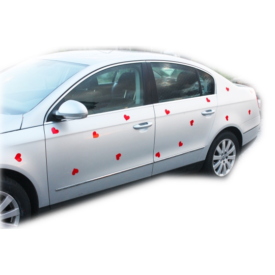 Autokoristeet Ystävänpäivä