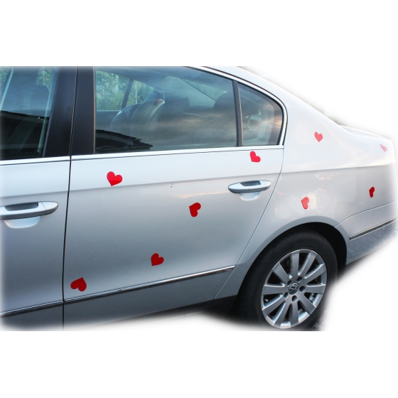 Autokoristeet Ystävänpäivä