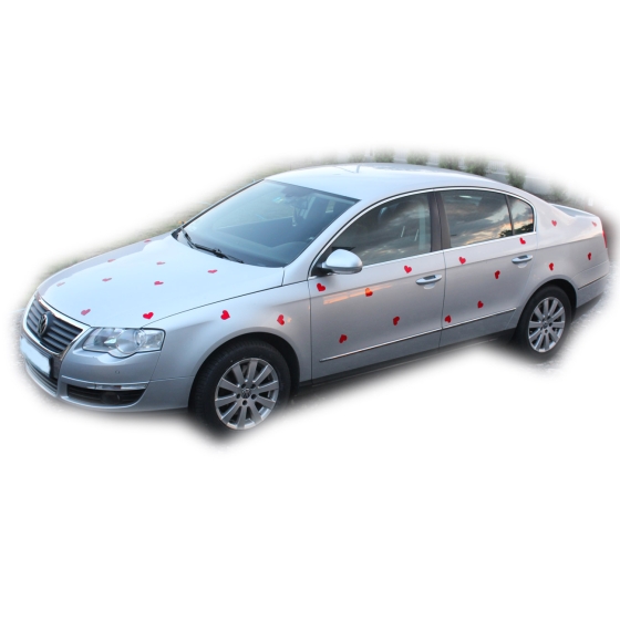 Autokoristeet Ystävänpäivä