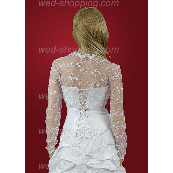 Bolero kirjailtu tylli