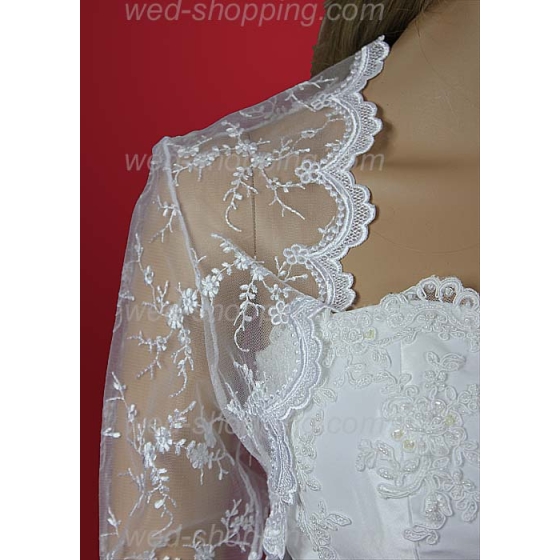 Bolero kirjailtu tylli