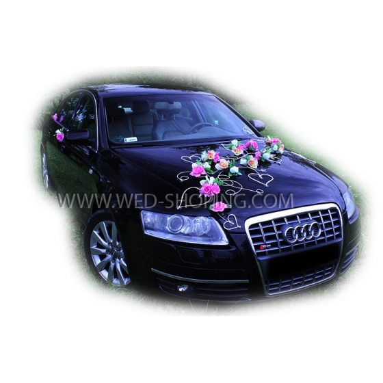 Hääauton koristelu