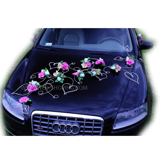 Hääauton koristelu