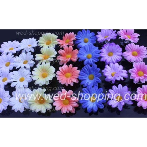 Hääauton koristelu valkoinen koiranputkea