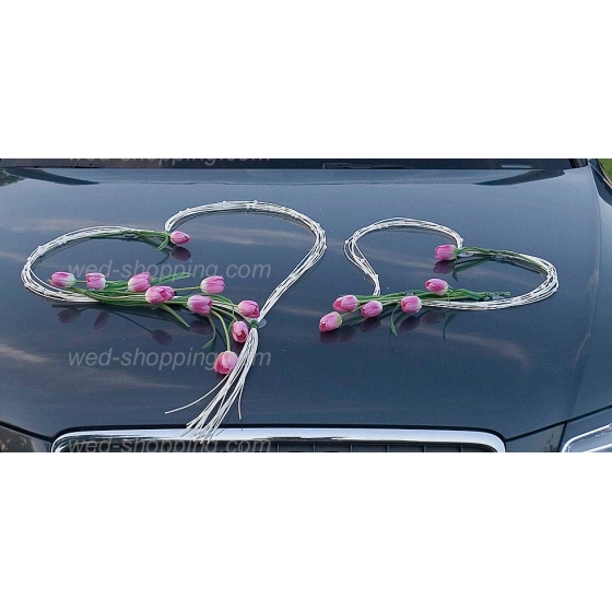 Kunniamerkki häät auto