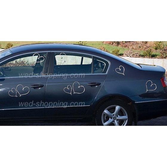 Kunniamerkki häät auto