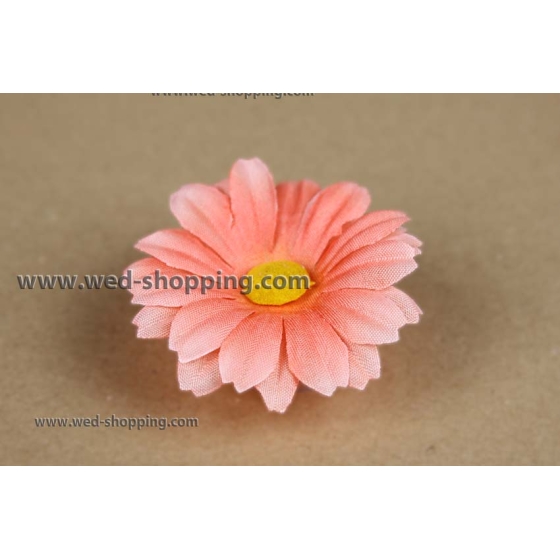 Vaaleanpunainen päivänkakkaran imukupit häät auton sisustus