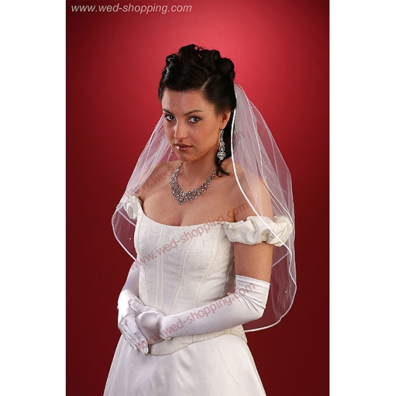 Morsiushuntu Helmillä Satiinireunus