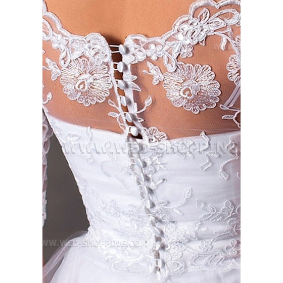 Off olkapää pitsi bolero takaisin kiinnitys napitus