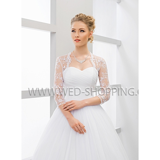 Bolero pitsi ivory valkoinen