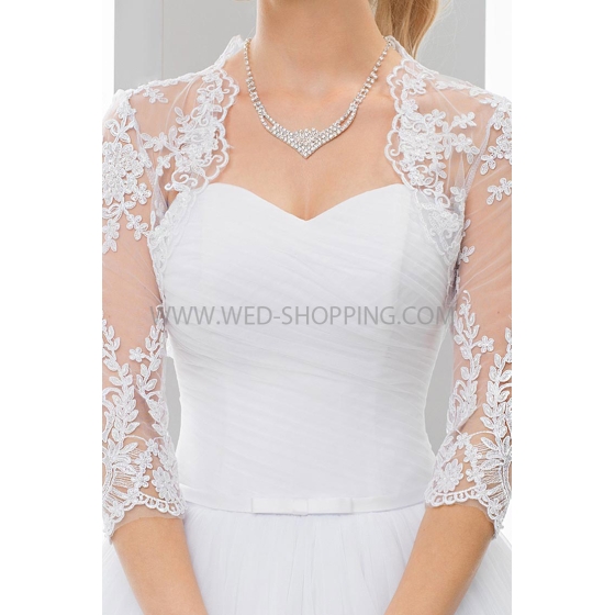 Morsius bolero pitsiä varten hääpuku