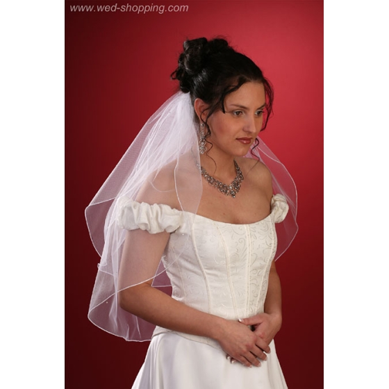 Morsiushuntu Swarovski-kristalleilla