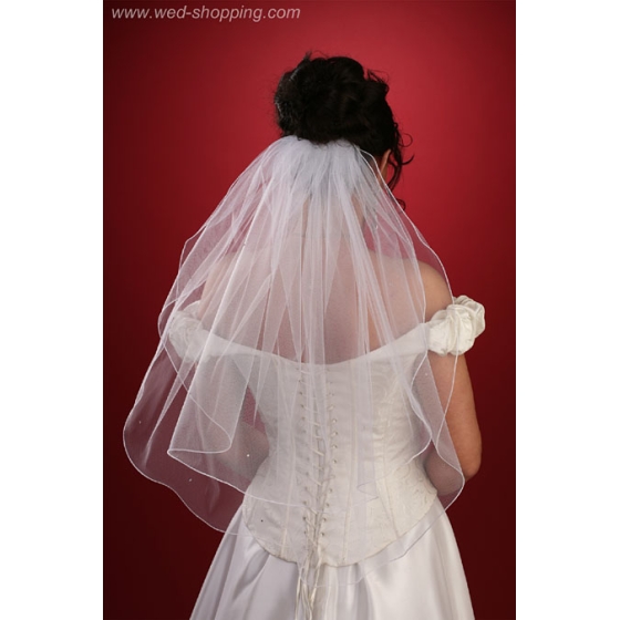 Morsiushuntu Swarovski-kristalleilla