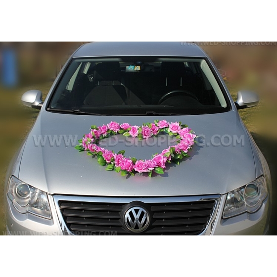 Mauve ruusuja haaauton