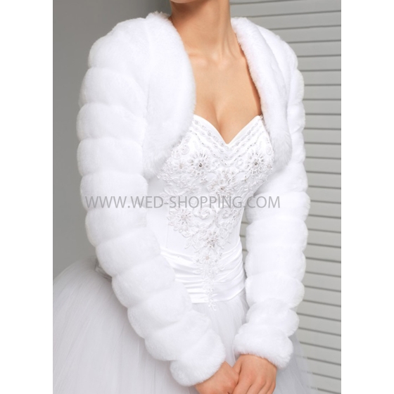 Turkisbolero pitkät hihat minkki