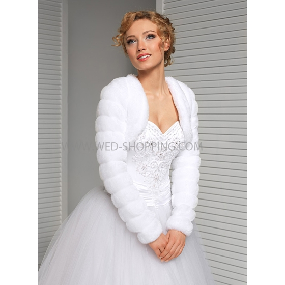 Turkisbolero pitkät hihat minkki