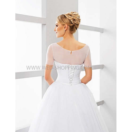 Stretch-tylliä bolero lyhyet hihat