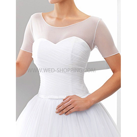 Stretch-tylliä bolero lyhyet hihat