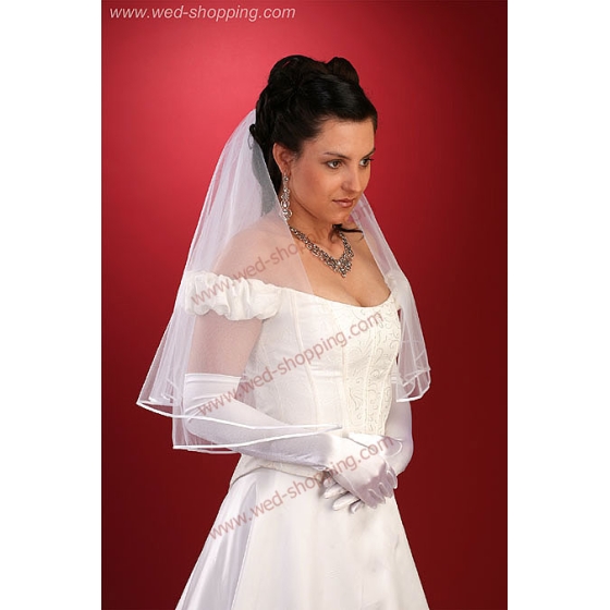 Huntu satiininauhalla  Pituus 70 cm