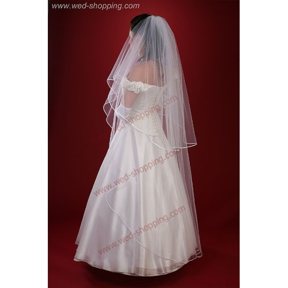 Pitkä Huntu - Satiinikanttaus