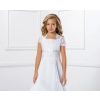 Boléro dentelle enfant cérémonie communion manches courtes