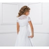 Boléro dentelle enfant cérémonie communion manches courtes