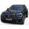 Grand cœur floral Zara pour voiture de mariage