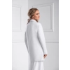 Manteau de mariée pour hiver Blanc Ivoire
