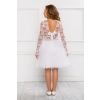 Robe de communion en Tulle Satin et Dentelle