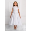 Robe de Communion Satin et Dentelle
