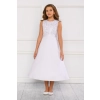 Robe de communion Satin et Tulle avec sequins