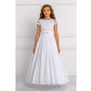 Robe de communion Satin Tulle et Dentelle