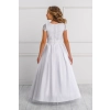 Robe de communion Satin Tulle et Dentelle