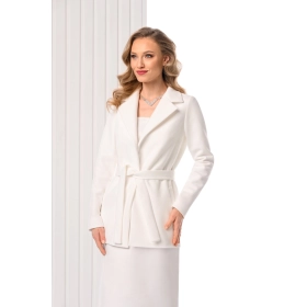 Manteau ceinturé femme pour mariage hiver