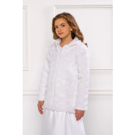 Manteau fourrure vison fille Cérémonie