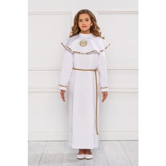 Aube robe communion fille
