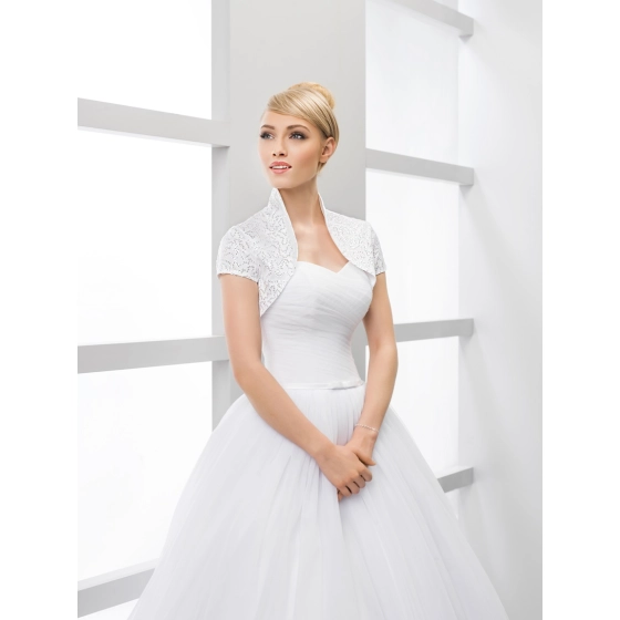 Boléro en taffeta avec paillettes