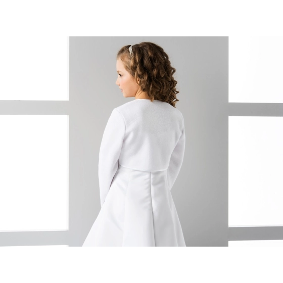 Boléro polaire fille manches longues cérémonie