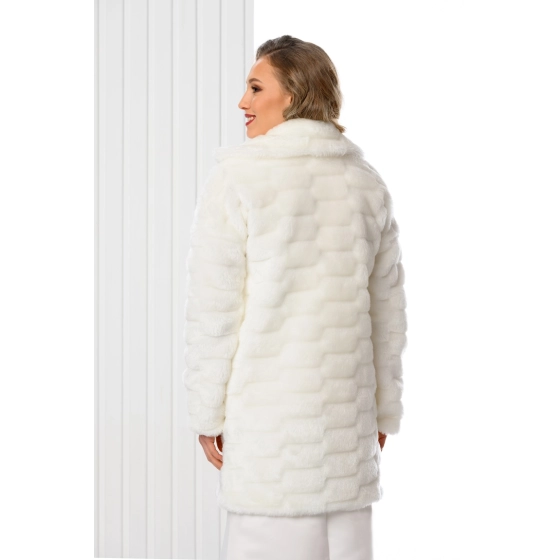 Fausse Fourrure Manteau de mariée pour hiver long