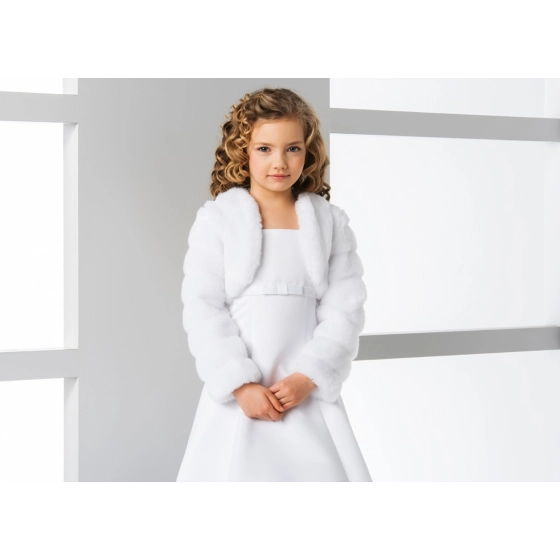 Fourrure Bolero de Première Communion