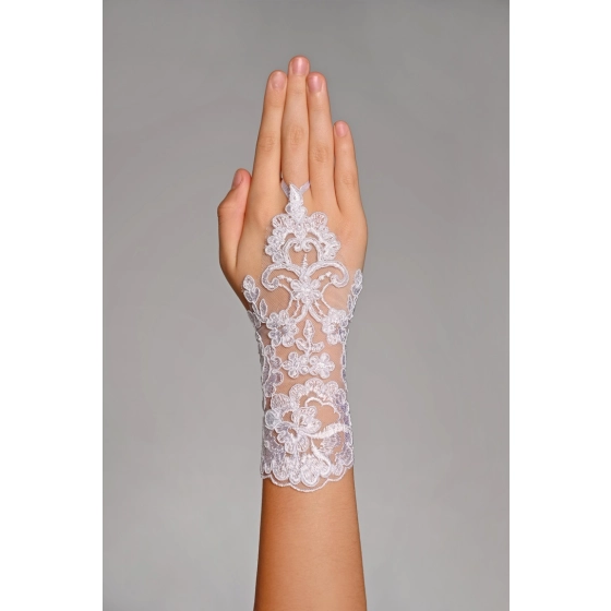 Gants fille Premiére Communion Dentelle