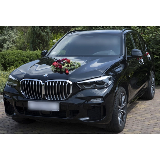 Hääkoristelu autolle ELISA. Deluxe-sarja.